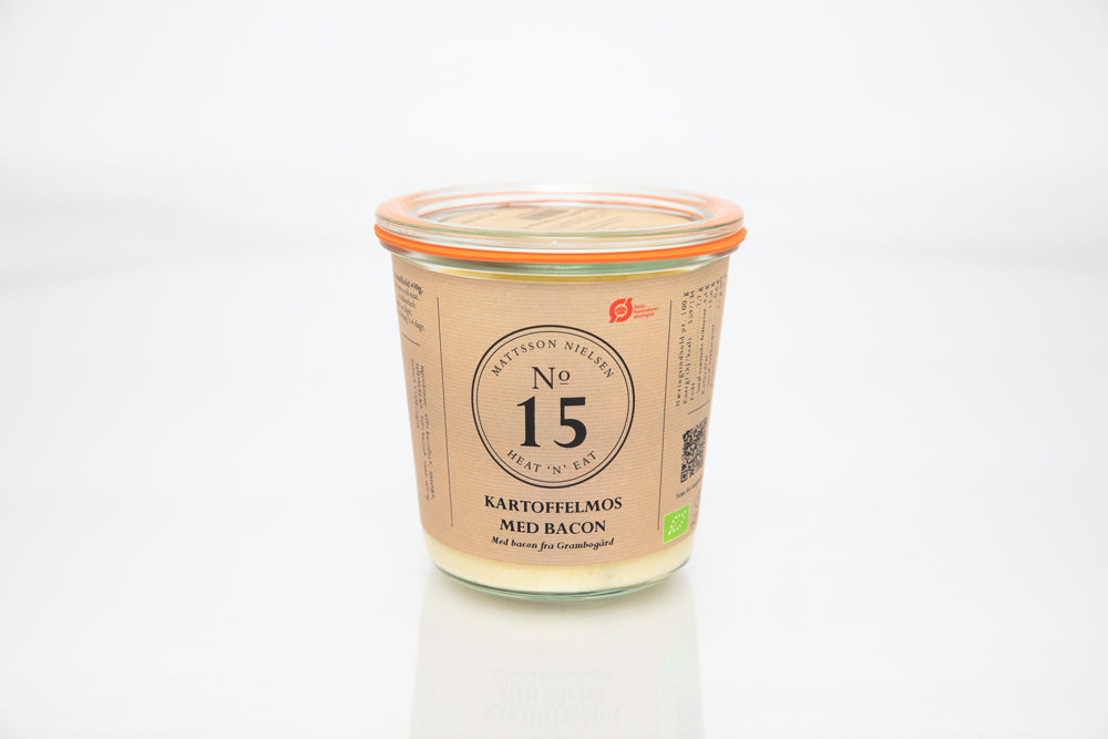 Økologisk Kartoffelmos med Bacon No. 15