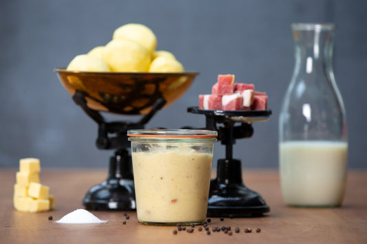 Økologisk Kartoffelmos med Bacon No. 15